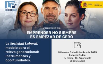 LABORPAR presentan la campaña «Quédate con ella» en Madrid para frenar el cierre de empresas por falta de relevo generacional